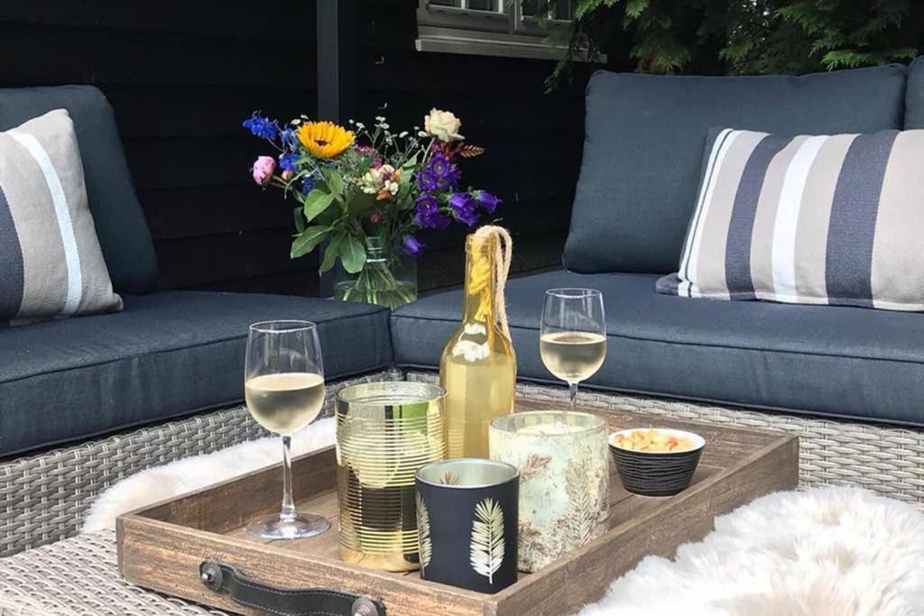 Luxe Natuurhuisje Met Jacuzzi En Haard In Drenthe, Echten إِختين المظهر الخارجي الصورة